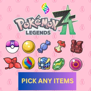 ✨ All Held Battle Item✨ Pokemon Legends ZA Z-A - Master Ball, Big Nugget, Mints - Picture 1 of 1