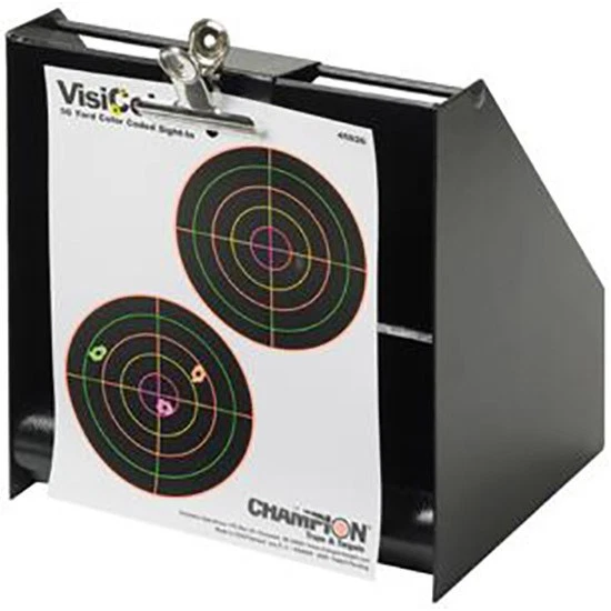 Champion Bullet Trap 10"x11" For .22lr Rimfire Steel Black - Image 1 of 1
