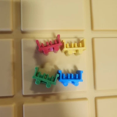 Juego de carro de mesa vintage 1984 LJN Indiana Jones & The Temple of Doom H80 Foto 1 de 2