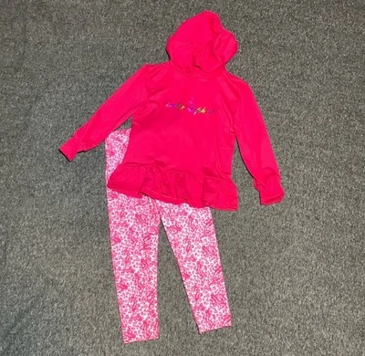 Conjunto de sudadera con capucha y pantalones rosa para bebé Phat 2T para niña Foto 1 de 4