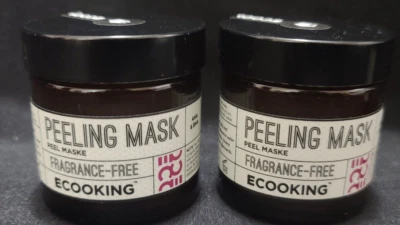 ❤Rare Best Price Lot 2x ❤ ECooking Peel Maske 100% Vegan AHA & BHA 50ml 1.8oz❤ - Image 1 of 3