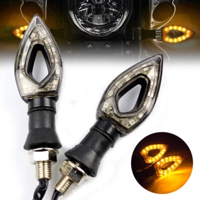 Motorcycle LED Turn Signals Blinker Lights For Honda CBR600RR CBR500R/CBR1000RR- - Image 1 of 4