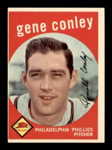 1959 Topps #492 Gene Conley VG/VGEX Phillies 554400