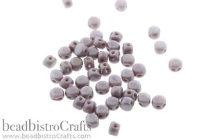 5g Czech KALOS® Par Puca® beads - 2 hole beads - Lilac LUSTER - New * 'Frost - Picture 1 of 10