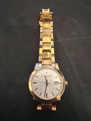 Orologio da donna Burberry The City 34 mm oro rosa BU9104