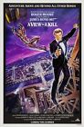 1985 A View To A Kill Movie Poster 11X17 007 James Bond Roger Moore ??
