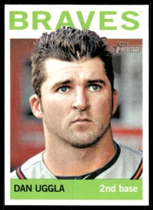 Dan Uggla 2013 Topps Heritage #115 Atlanta Braves - Picture 1 of 2