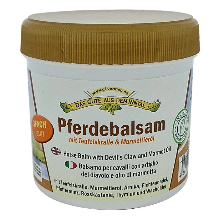 Pferdebalsam mit Teufelskralle & Murmeltieröl 200 ml - Bild 1 von 1