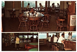 Kiefer Nut Hütte Casino Restaurant Topas See Ca Nv Continental Postkarte - Bild 1 von 2