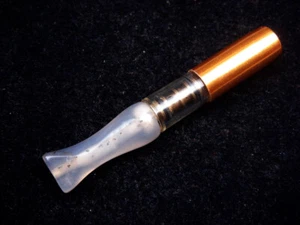 Beautiful Agate Brass Crafted Cigarette Holder w/ Filter #05022302 - Picture 1 of 5
