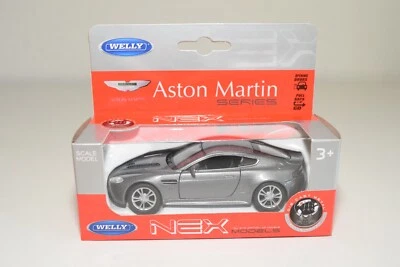 A23 1:43 WELLY NEX ASTON MARTIN DBS GRIGIO METALLIZZATO COME NUOVO IN SCATOLA - Immagine 1 di 4