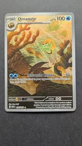 Omanyte Illustration Rare 180/165 - Pokemon TCG 151 NM/MT - Picture 1 of 2