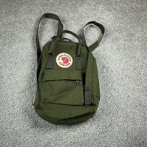 Fjallraven Bagckpack Bag Green Mini Kanken Durable Outdoor Adjustable Travel - Picture 1 of 11
