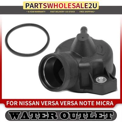 Termostato de refrigerante del motor carcasa salida de agua para Mercedes-Benz C280 E320 300CE Foto 1 de 4