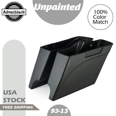 Parte inferior de alforjas estiradas Advanblack sin pintar para Harley Touring 1993-2013 Foto 1 de 4