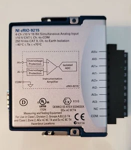 National Instruments NI cRIO-9215 usado sellado de fábrica envío gratuito - Imagen 1 de 11