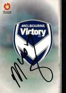 ✺Signed✺ 2015 2016 MELBOURNE VICTORY A-League Card KEVIN MUSCAT - Bild 1 von 2