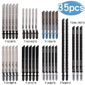 Hojas de sierra de calar 35 piezas vástago en T T744D/T101B/T111C/T144D/T101AO/T118A/T101BR - Imagen 1 de 1