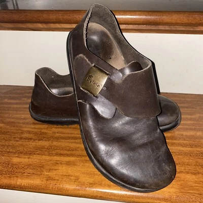 Zapato Charleston Betula Birkenstock Zueco Marrón 43 Hebilla Foto 1 de 4