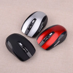 2.4GHz Wireless Optical Mouse 800-1600DPI DPI Cordless Mice Receiver For PC qu - Picture 1 of 4