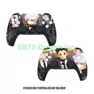 Set of 2 Hunter Anime Gon Freecss, Killua SKIN STICKER DECAL PS5 Controller - Picture 1 of 1