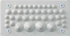 Hager FZ402 introducción de línea universal brida de introducción plástico nuevo - Imagen 1 de 1