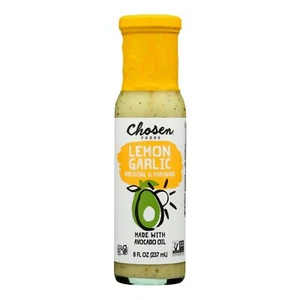 Chosen Foods - Dressing & Marinade Lemon Garlic 8 fl. oz (Pack of 6) - Picture 1 of 2