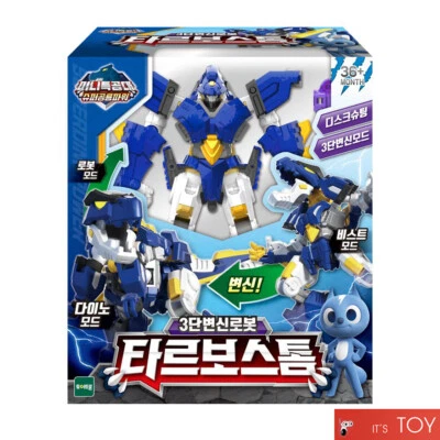 Miniforce Super Dino Power 2 TARBO STORM Transforming Dinosaurs Robot Figure - Image 1 of 4