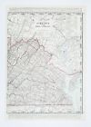 Crams Railway System Atlas Map Eastern Virginia & West Virginia 1895