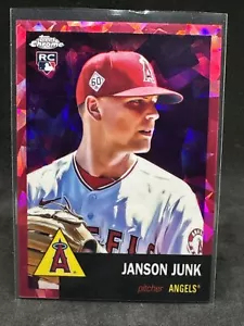 Janson Junk #/100_2022 Topps Chrome Platinum Toile Cream Atomic Refractor - Picture 1 of 3