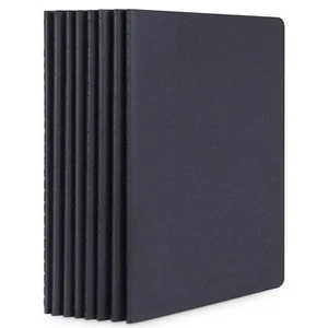 Carnet de voyage 8 pièces 55 x 82 pouces couverture souple carnets lignés Jou... - Photo 1/7