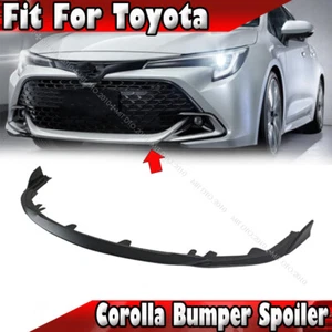 23-25 Fits TOYOTA Corolla AURIS E210 Hatchback 3pcs Bumper Spoiler Unpainted - Picture 1 of 5