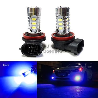 2x H11 H8 LED Fog Light Bulbs 15W SMD 5730 12V High Power Bright DRL Blue - Image 1 of 4