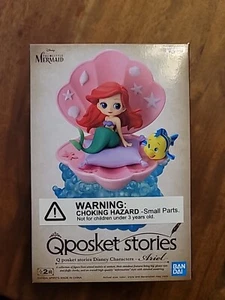 Q posket Disney Characters Stories Ariel Type A The Little NEW Mermaid Bandai - Picture 1 of 7