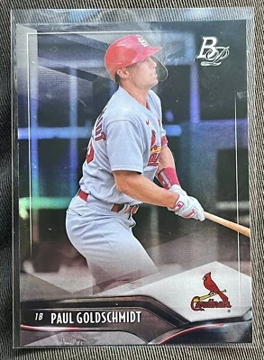 2021 Bowman Platinum Paul Goldschmidt #38 - St. Louis Cardinals ⚾️ - Image 1 of 2