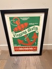 UPDATED PRICE Flogging Molly Limited Edition Las Vegas Concert Poster46/50Framed