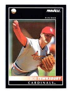 1992 Pinnacle Baseball #219 Bob Tewksbury St. Louis Cardinals - Picture 1 of 2