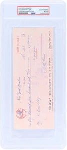 Ken Griffey Sr. New York Yankees Signed Check October 6, 1985 - PSA 84942935 - Picture 1 of 2