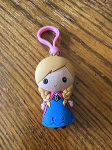 Disney Princesses 3D Figural Bag Clip Ana From The Movie Frozen, Back Pack Clip - Picture 1 of 5