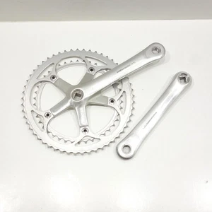 1990 s Shimano 600 Ultegra Rennrad Kurbel Garnitur FC-6400 52/42  T 172,5 mm - Picture 1 of 6