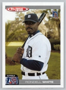2004 Topps Total #284 Rondell White Detroit Tigers - Imagen 1 de 2