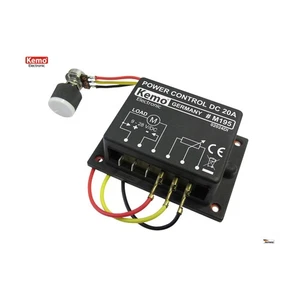 PWM Power Control 9-28V DC 20A For Motors, Heaters And LEDs - Picture 1 of 1