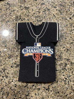 San Francisco Giants Insulated Bottle Cozy 2010 National League Champions Sleeve - Image 1 of 4