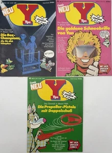 3x Cuadernos de cómic vintage Yps Gimmick 81484 Alemania - Imagen 1 de 6