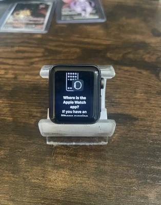 Used Apple iWatch Series 3 38mm 8GB GPS Space Gray - Image 1 of 4