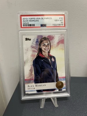 2012 Topps U.S. Olympic Team and Olympic Hopefuls - Alex Morgan #90 Gold - Image 1 of 4