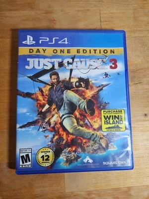 Just Cause 3: Day One Edition Sony PlayStation 4 PS4 CIB Completo Limpio Foto 1 de 4