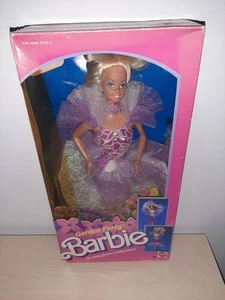 1988 BARBIE GARDEN PARTY VINTAGE NUOVA IN SCATOLA NRFB RARA LEGGI! - Foto 1 di 24