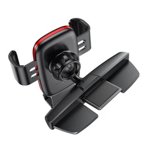 Car Dash Cell Phone Holder Cradle Mount CD Slot Gravity For Apple iPhone Samsung - Picture 1 of 12