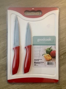Good Cook Essentials Cutting Board and 2 Knife Set -- Bradshaw Home - Picture 1 of 2